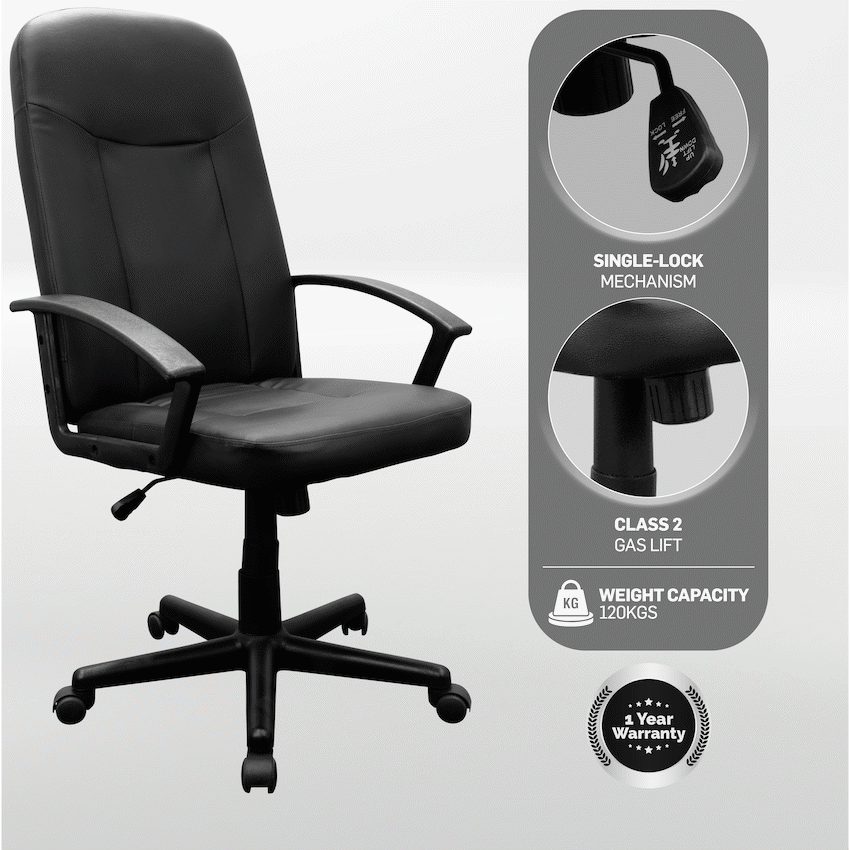 Everfurn Affinity High Back Office Chair