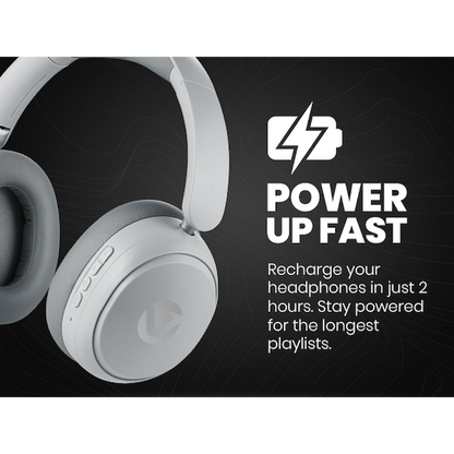 Volkano Lexi Bluetooth Headphone with ANC - Grey