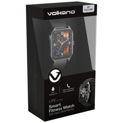 Volkano Life Series Smart Watches - Black