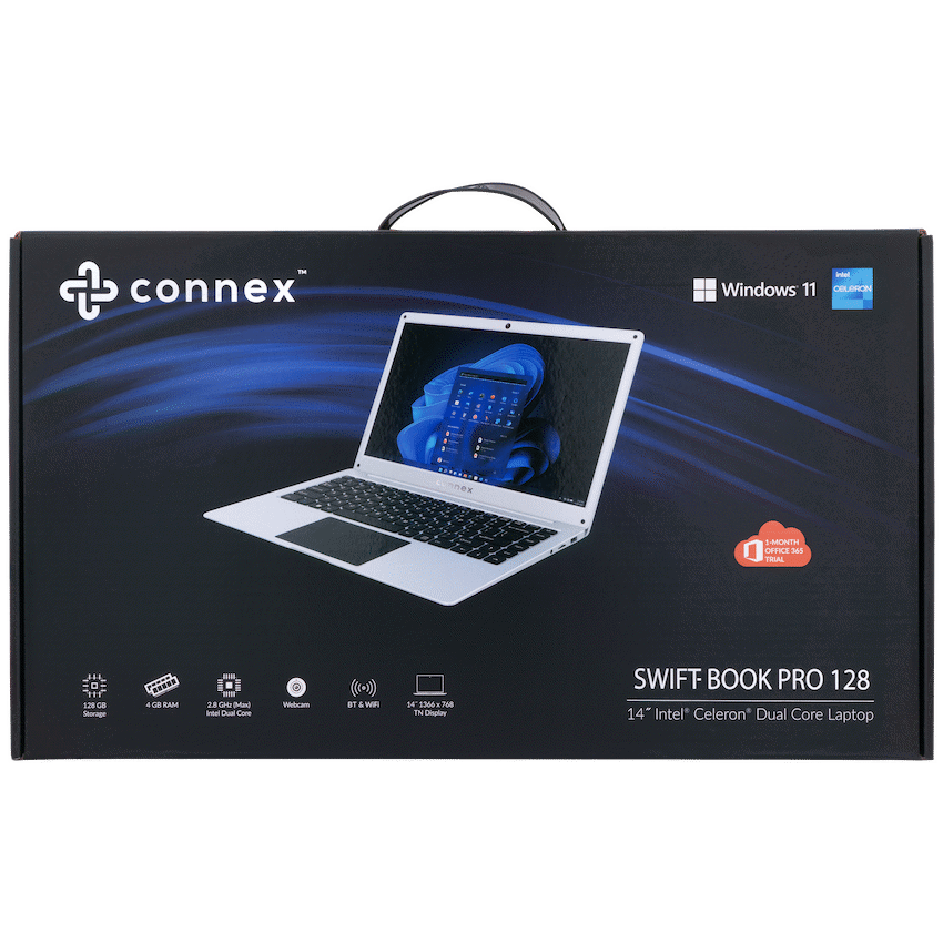 Connex Laptop SwiftBook PRO X - 14" Celeron N4020 8GB/256SSD W11HOME