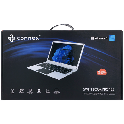 Connex Laptop SwiftBook PRO X - 14" Celeron N4020 8GB/256SSD W11HOME