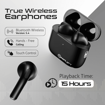 Amplify Astro 2 Series True Wireless Earphones - Black