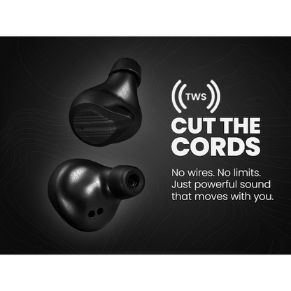 Volkano Scorpio Series True Wireless Earphones - Black