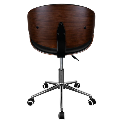 Amos Mid Back Office Chair - Black