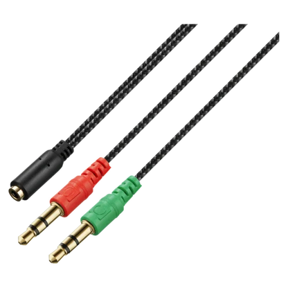 Volkano Unity Series Aux Splitter 4 Pole Plug To 2 Aux Sockets - Everyday Elektronics South Africa