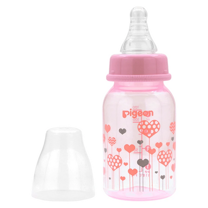 Pigeon Flexible Bottle STD Neck - Pink - 120ml