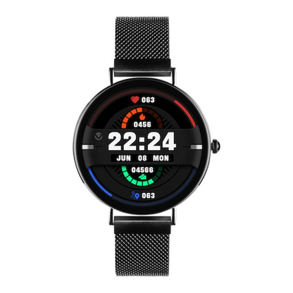 Volkano Valencia Series Ladies Smart Watch - Black