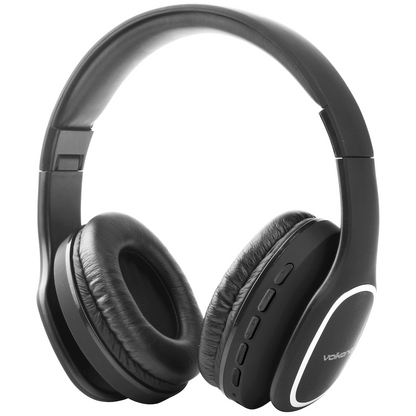 Volkano Phonic Series Bluetooth Full Size Headphones - Black