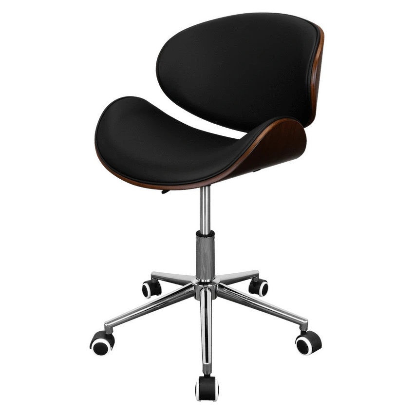 Amos Mid Back Office Chair - Black