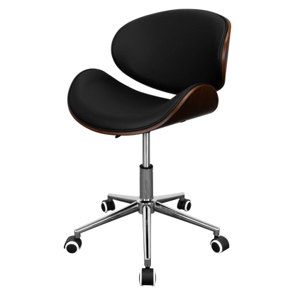 Amos Mid Back Office Chair - Black