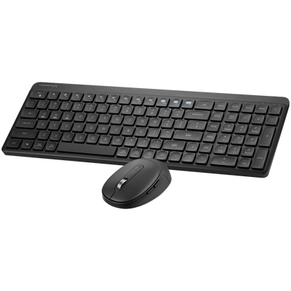 VolkanoX Scorch Bluetooth Wireless Keyboard and Mouse Combo - Graphite