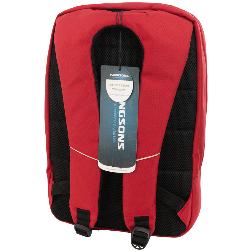 Kingsons Arrow Series Laptop Backpack Red