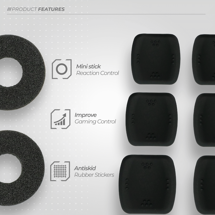 Nitho XB1 Gaming Kit Set of Enhancers for Xbox One(R) Controllers
