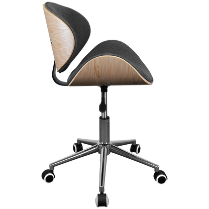 Amos Mid Back Office Chair - Grey