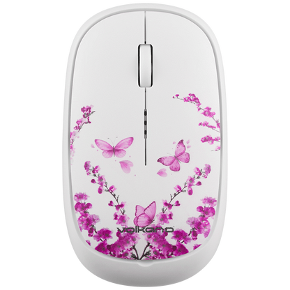 Volkano Coral series Bluetooth Wireless Mouse - White