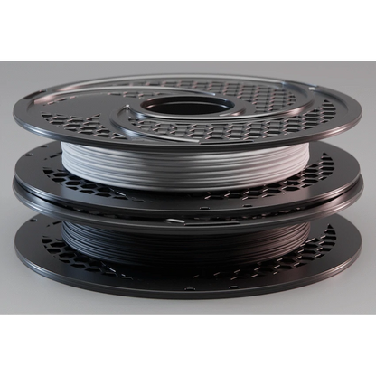 SA Filament 2x 350g PLA Black and White Twin Pack