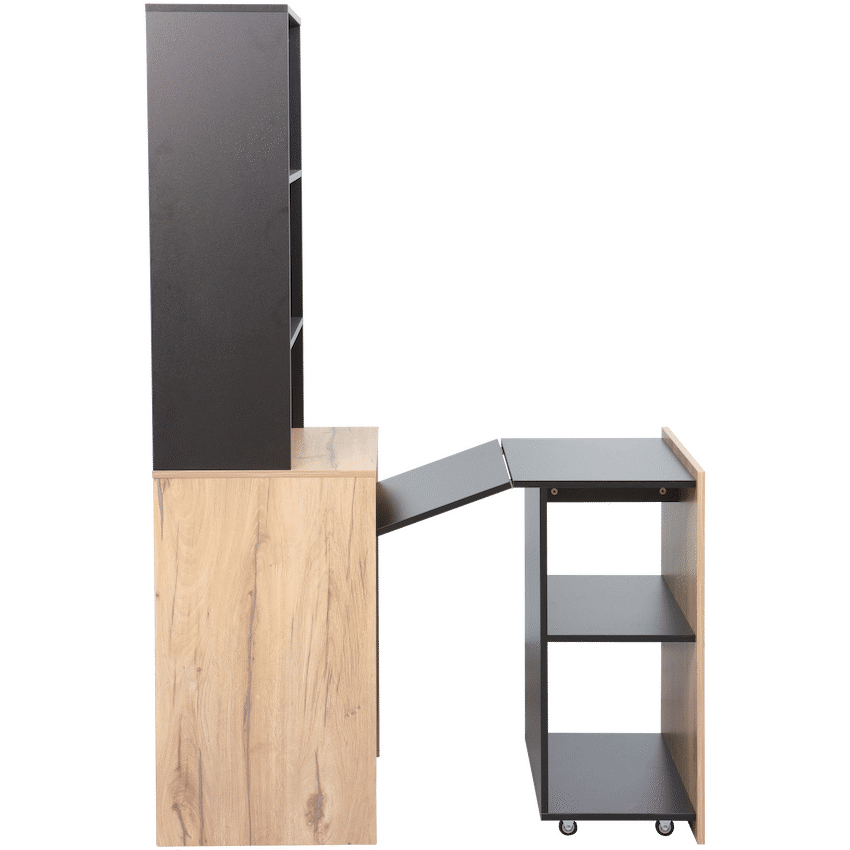 Adaptive Desk, With  Bookshelf