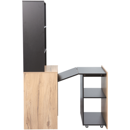 Adaptive Desk, With  Bookshelf