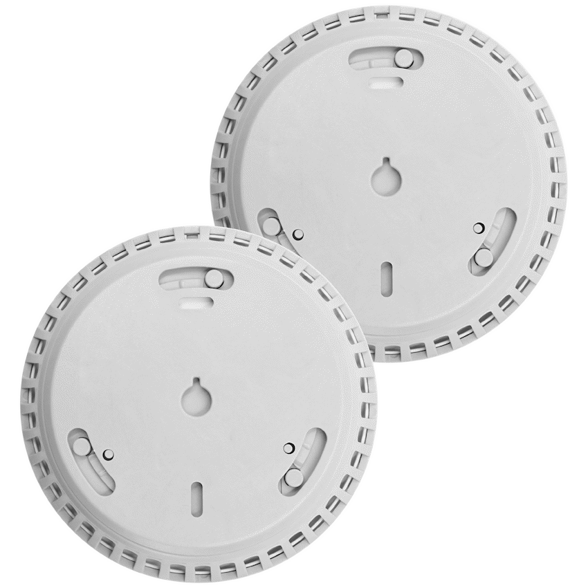 Smart Wi-Fi Smoke Detector Alarm Twin Pack