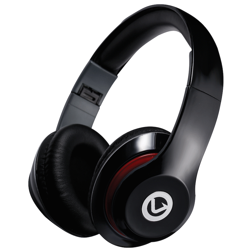 Volkano Falcon Headphones with Microphone - Black