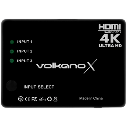 VolkanoX Define Series HDMI Switch 3-Way