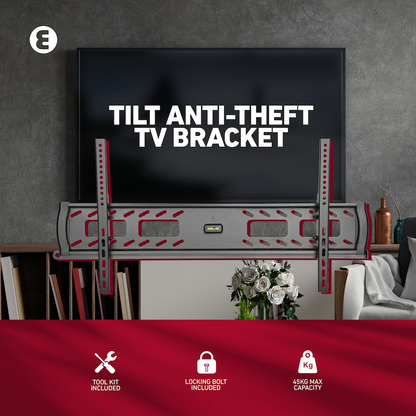 Ellies Solid Series Tilt Anti-Theft TV Bracket for 32'' - 90'' TV's