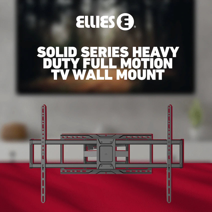 Ellies Solid Series Heavy Duty Full Motion TV Wall Mount 50" -105"