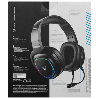 VX Gaming Thunder series Gaming Headset RGB