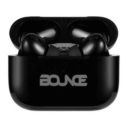 Bounce Clef X True Wireless Earphones + Silicone Accessories - Black