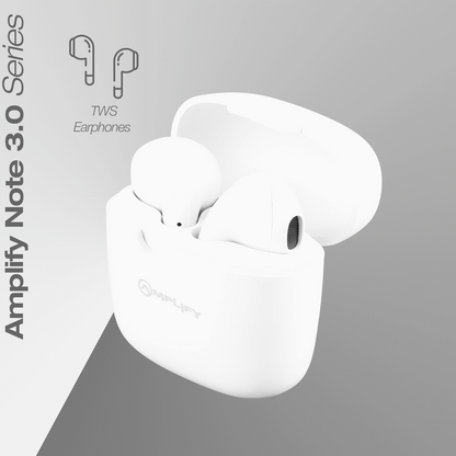 Amplify Note 3.0 Series TWS Earphones - White
