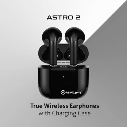 Amplify Astro 2 Series True Wireless Earphones - Black