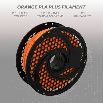 SA Filament Silk PLA Plus Filament 1kg - Orange