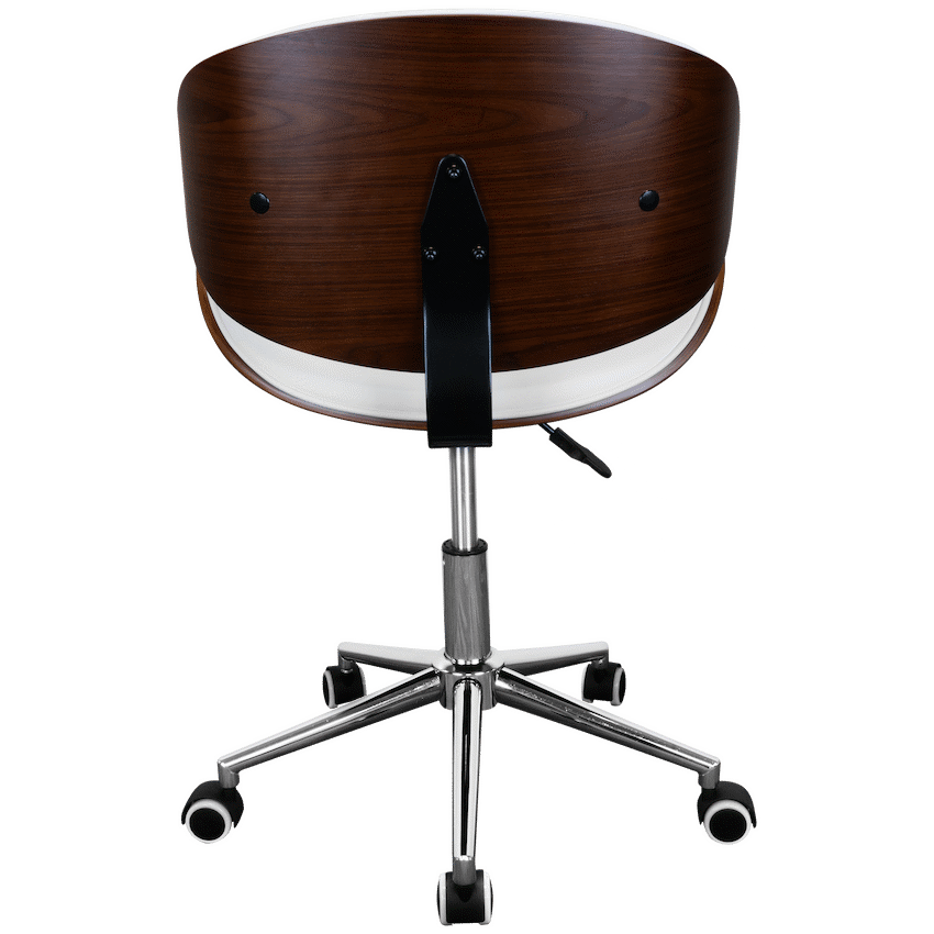 Amos Mid Back Office Chair - White