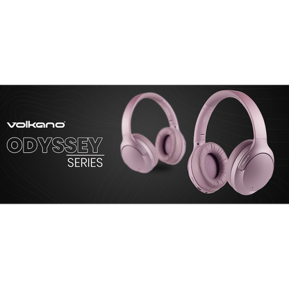 Volkano Odyssey ANC Bluetooth Wireless Headphone - Rose Gold