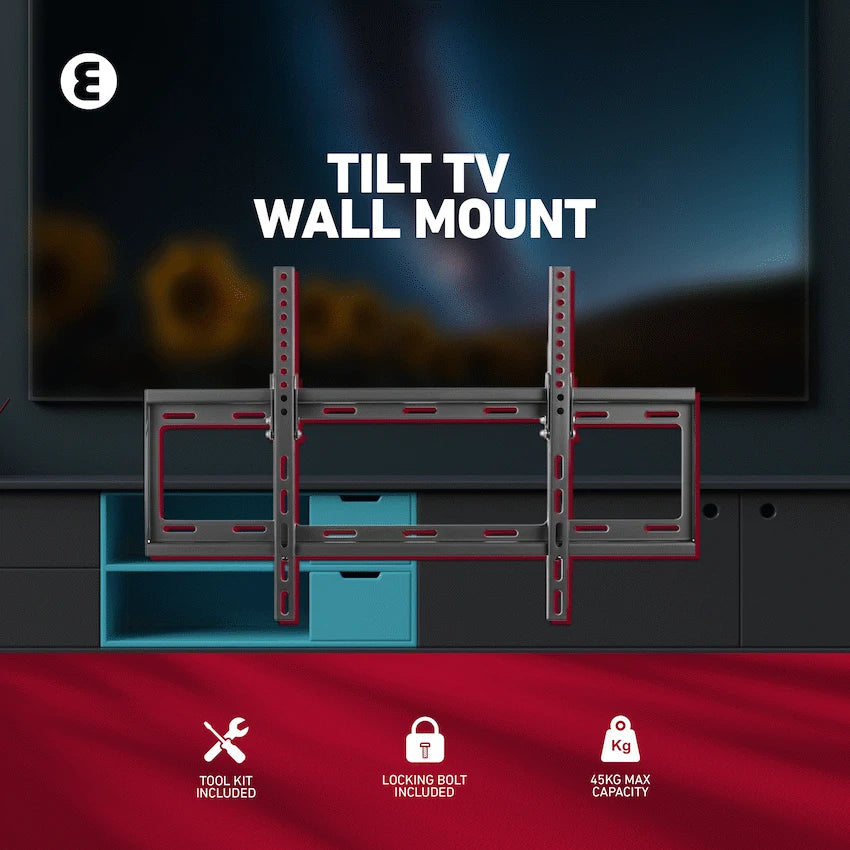 Ellies Solid series Tilt Tv Wall Mount For 37" - 70" TVs