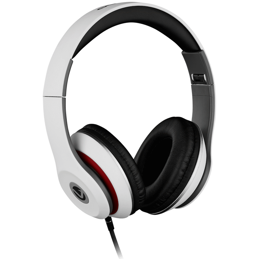 Volkano Falcon Series Headphones with Microphone - White
