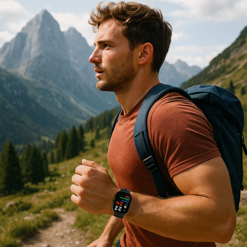 Volkano Spirit Series Smart Watch - Black