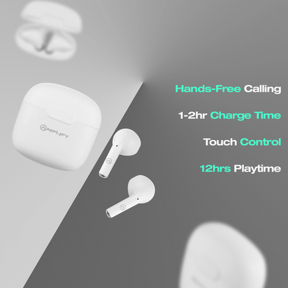 Amplify Note 3.0 Series TWS Earphones - White