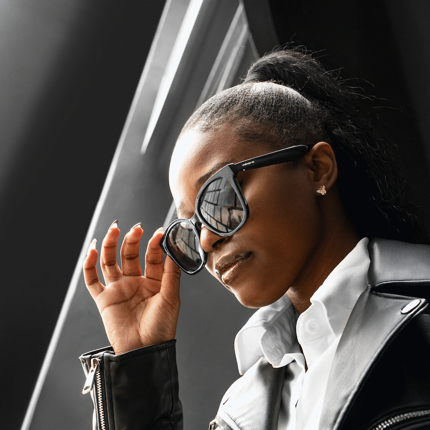 Volkano Sonique Series Bluetooth Audio Glasses - Dark Lenses
