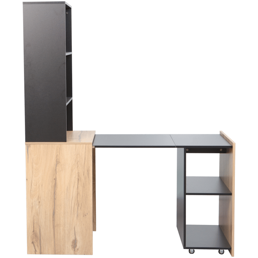 Adaptive Desk, With  Bookshelf