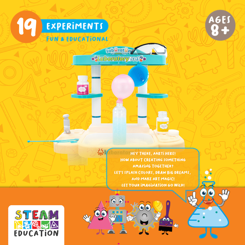 Edu-matic My Laboratory with 19 Experiments