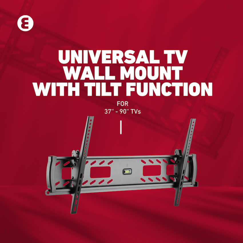 Ellies Solid Series Tilt Anti-Theft TV Bracket for 32'' - 90'' TV's