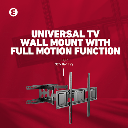 Ellies Solid series Full Motion Double Arm Mount 37"-86"TVs