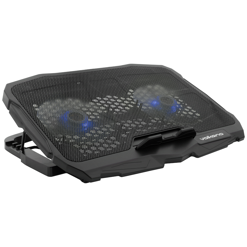 Volkano Glacier Series Upright Notebook Cooling Stand with Dual Fans