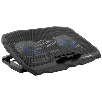 Volkano Glacier Series Upright Notebook Cooling Stand with Dual Fans
