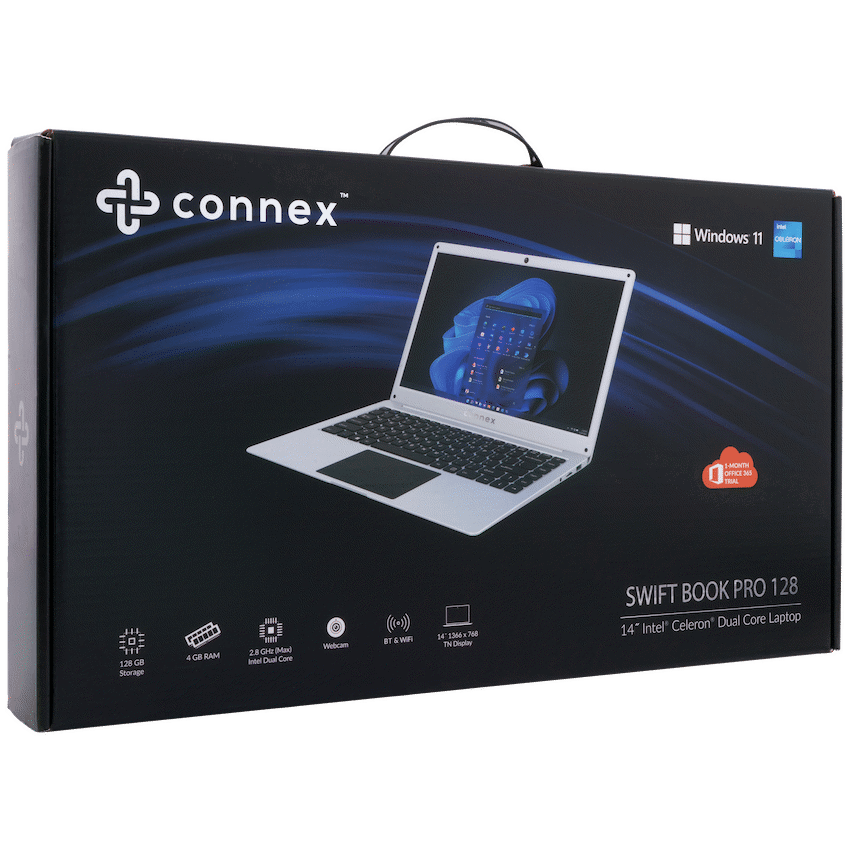 Connex Laptop SwiftBook PRO X - 14" Celeron N4020 8GB/256SSD W11HOME