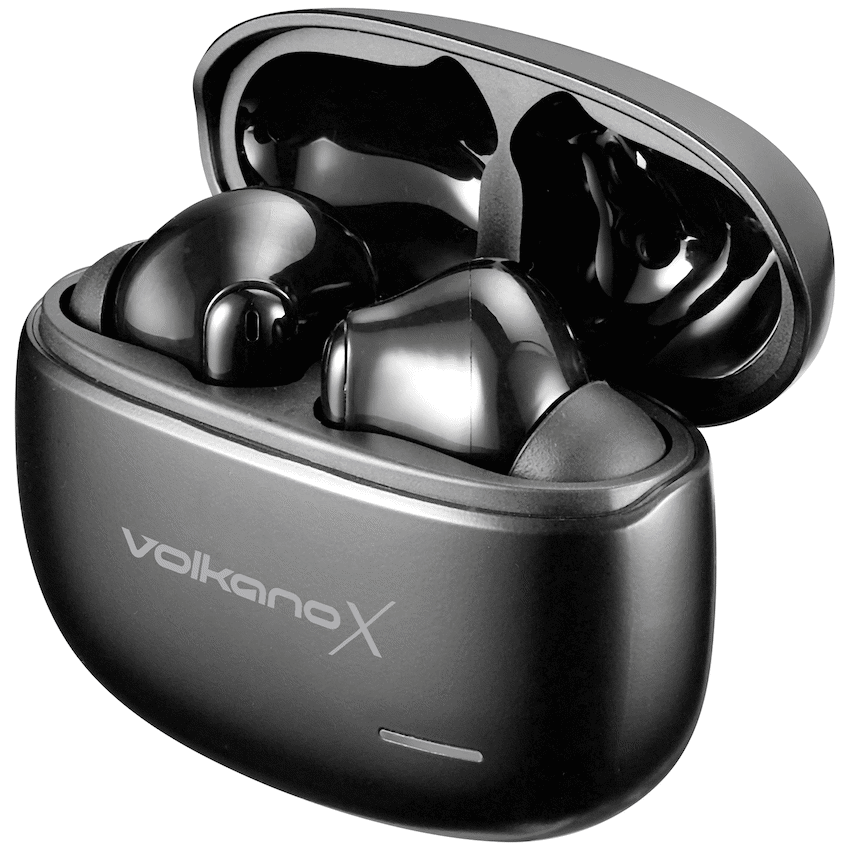 VolkanoX VXT200S Hybrid ANC TWS Earphones - Black