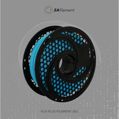 SA Filament Silk PLA Plus Chrome Filament 1kg - Blue