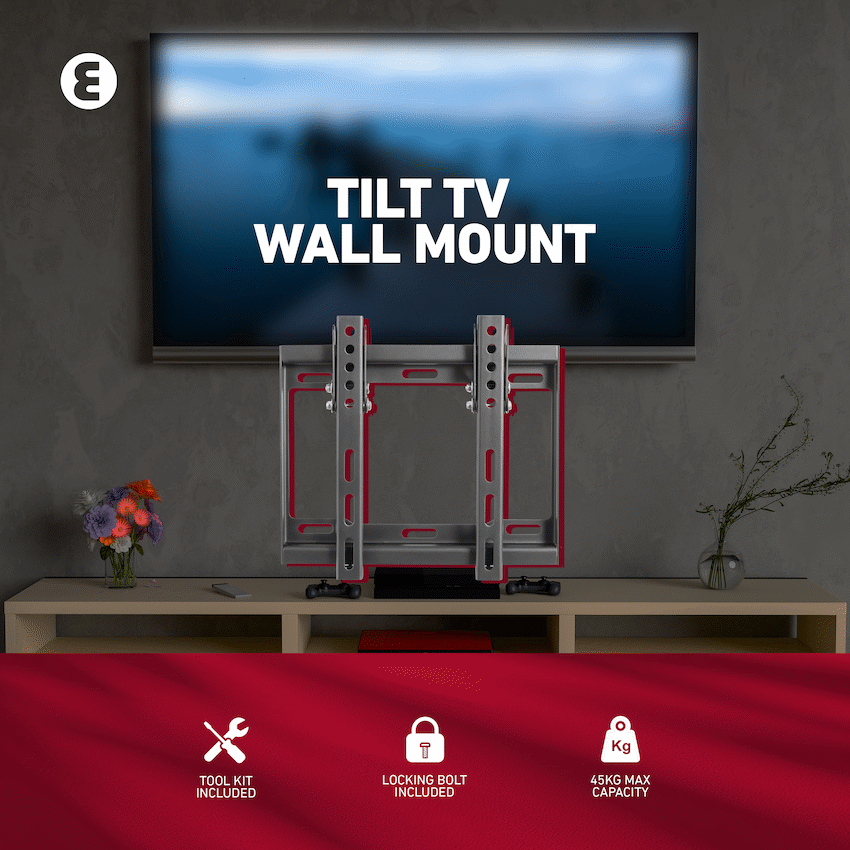 Ellies Solid series Tilt TV Wall Mount For 23" - 42" TVs