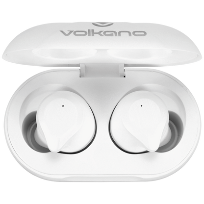Volkano Scorpio Series True Wireless Earphones - White